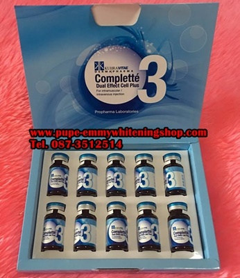 ٻҾ2 ͧԹ : Complette3Dual Effect Cell PlusٵѺ մáǼ͹ 鹷ѹǹͧ Hyaluronic Acid شշش