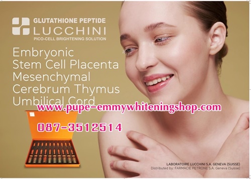 ٻҾ2 ͧԹ : LUCCHINI GLUTATHIONE PEPTIDE Pico-Cell Brightening SolutionǢ觴ǹѺӡѹ ٵ͹դ٧ش 35,000,000mg ǢŴ¨شҧӢ෾