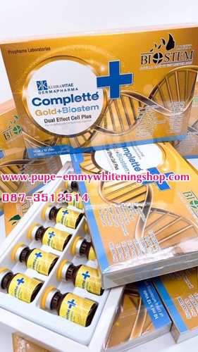 ٻҾ4 ͧԹ : Complette Gold Dual Effect Cell Plus Biostem (Swiss)ٵáתҾ 觼Ǣش ǡ׹͹ ǢǼͧ͹ҧҡ觢 鹡ٵٵù öմ ҡШҧǡ