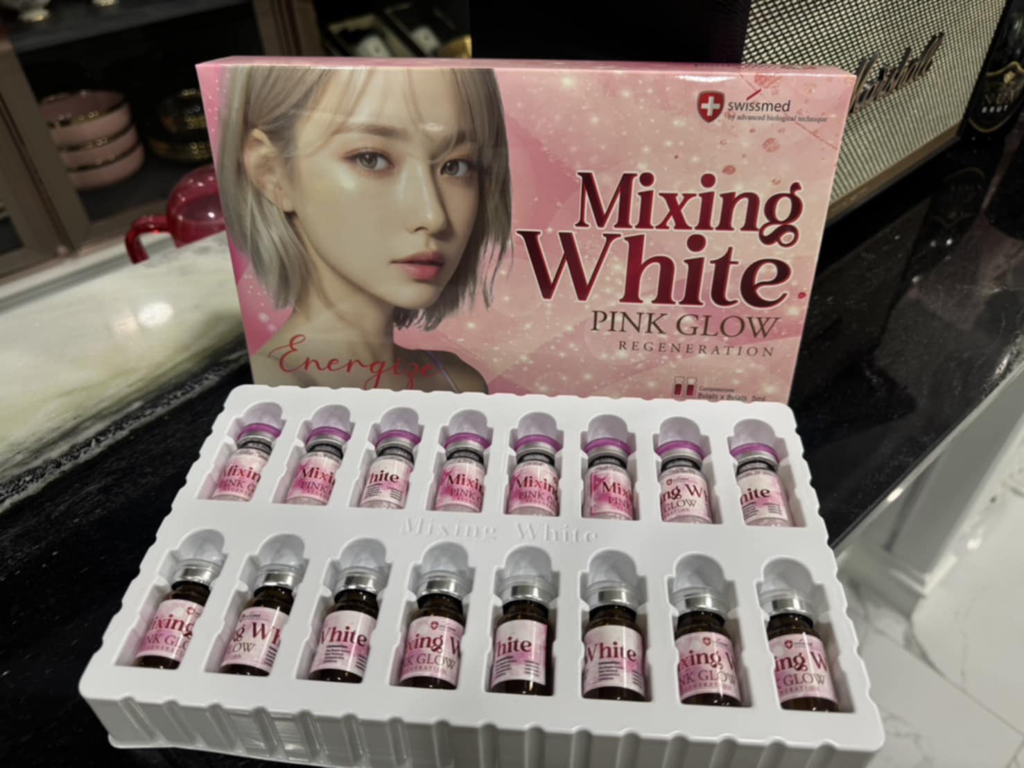ٻҾ4 ͧԹ : MIXING WHITE PINK GLOW L-GLUTHATIONE 100,000,000 MG NANO Ǽ ١س˹ Ǽͧ ҧ ѺԫŹ ¡ٵ㹵ӹҹҧҹѺ10 