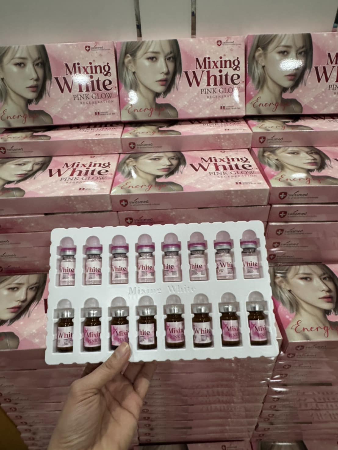 ٻҾ5 ͧԹ : MIXING WHITE PINK GLOW L-GLUTHATIONE 100,000,000 MG NANO Ǽ ١س˹ Ǽͧ ҧ ѺԫŹ ¡ٵ㹵ӹҹҧҹѺ10 
